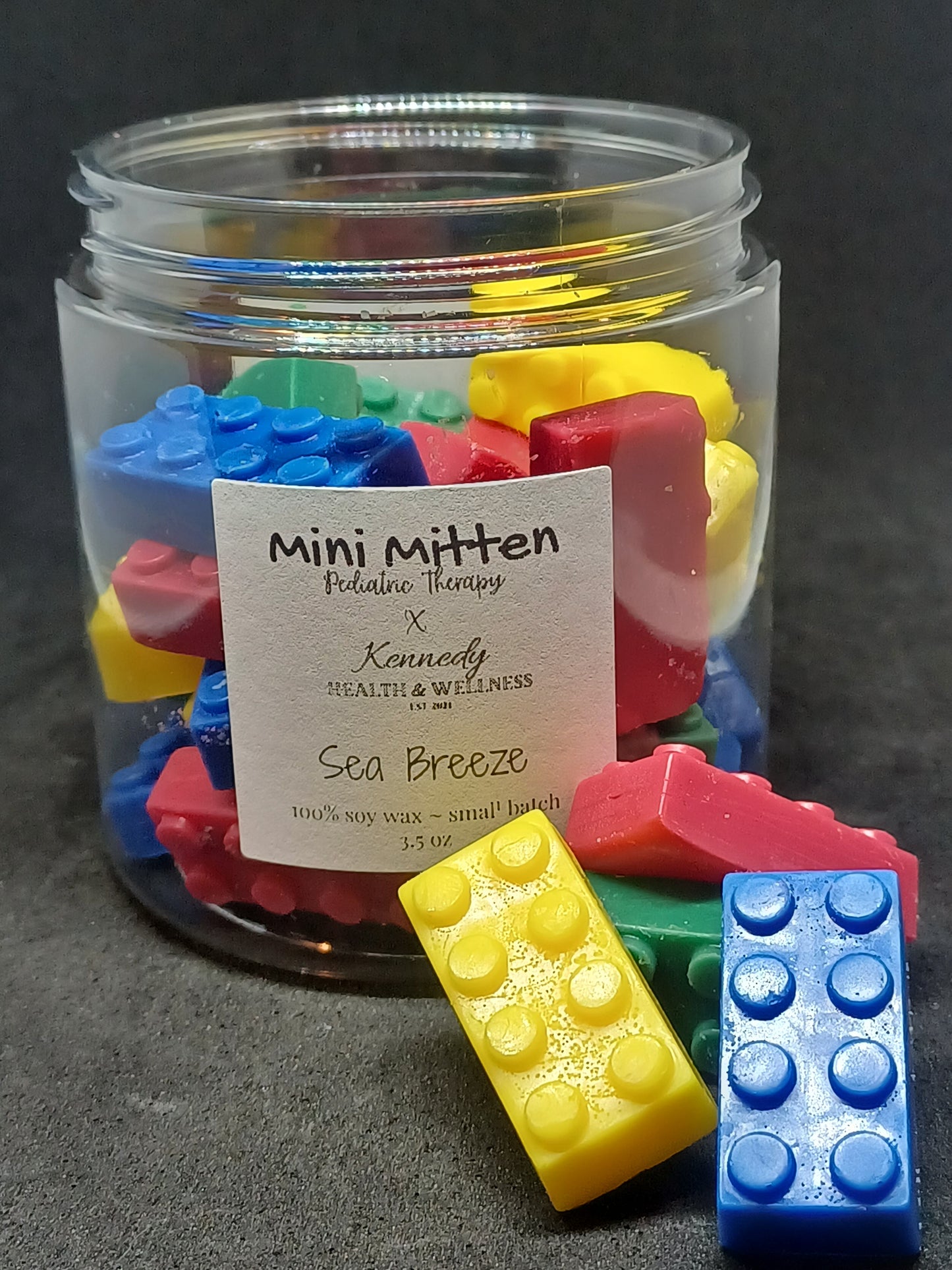 Building Block Wax Melts (Neurodivergent Awareness)