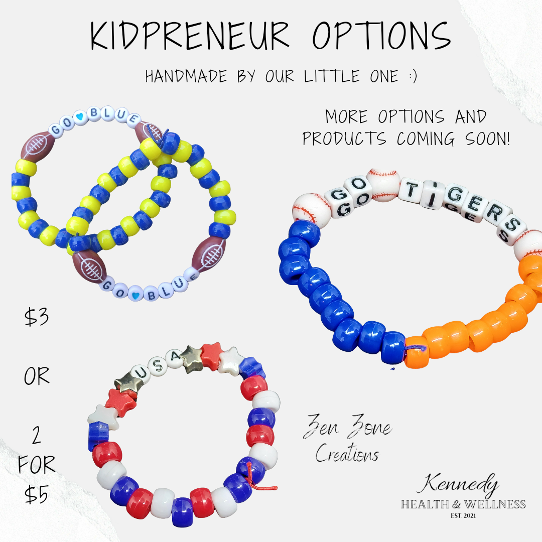 Bead bracelets - Kidpreneur line